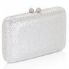 silver rhinestone clutch