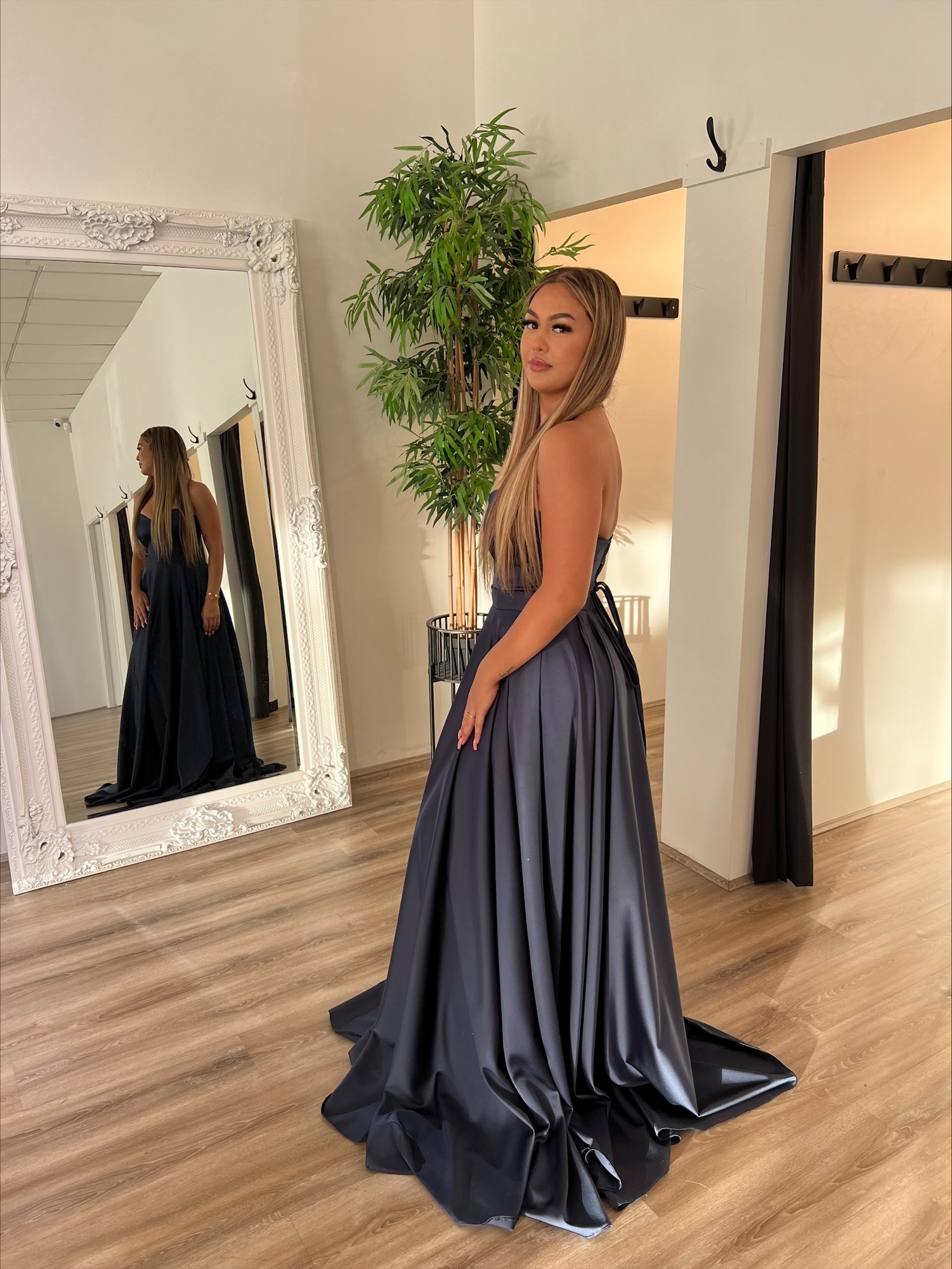 Lainey Vanity Satin Gown The Gown Gods